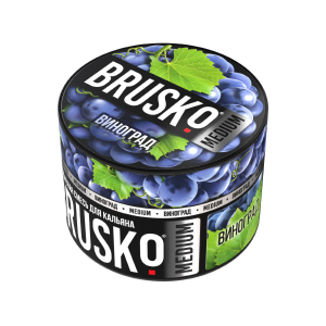Купить Табак Brusko Medium, 50гр "Виноград" Табак Brusko Medium, 50гр "Виноград"