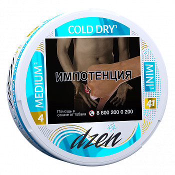 Жевательный табак Dzen Medium Mini "Cold Dry"