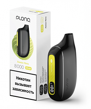 Plonq MAX SMART 8000 POD-1 Лимон Мята 20